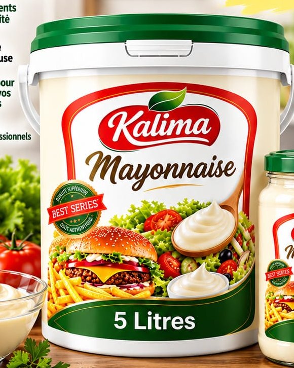 KALIMA Mayonnaise, seau 5 litres